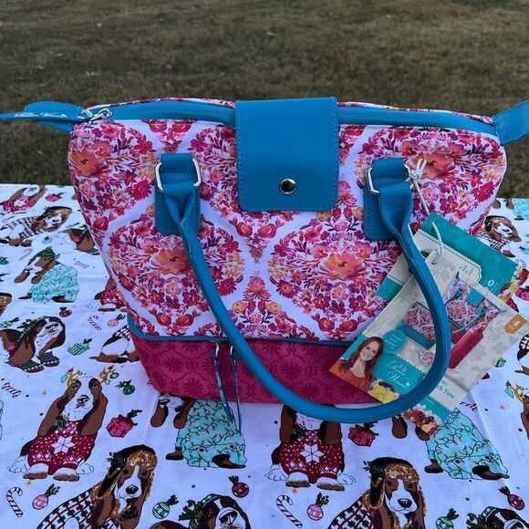 🦋 New Pioneer Woman Insulated Lunch Kit Set, 4-Piece, Floral Ogee - Picture 6 of 11